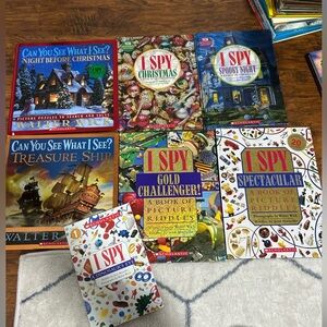 Eye Spy & Can You See What I See? Book bundle 
Scholastic Walter Wick - I spy